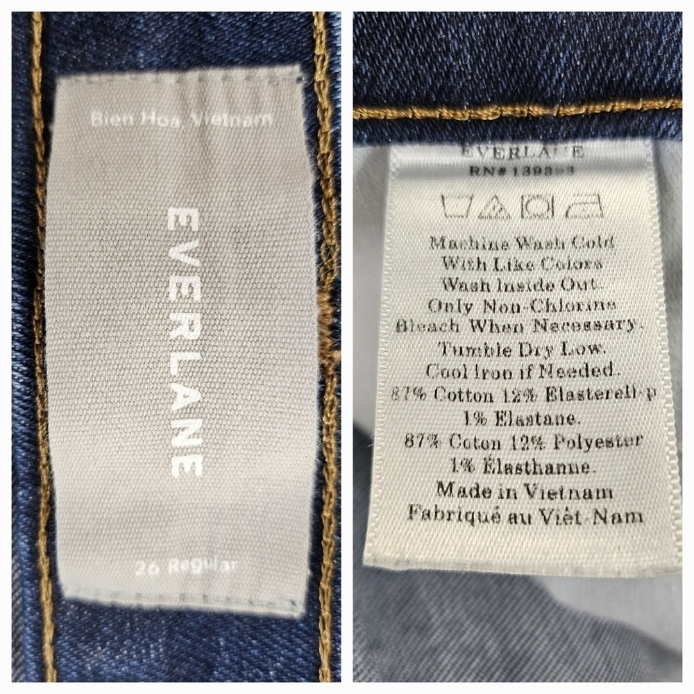 Everlane Authentic Stretch High Rise Skinny Jeans - Picture 15 of 15
